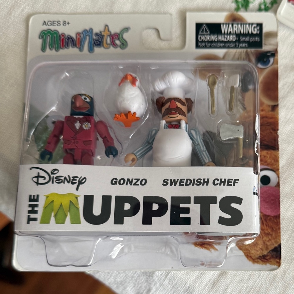 Disney The Muppets Minimates Gonzo and Swedish Chef Figures